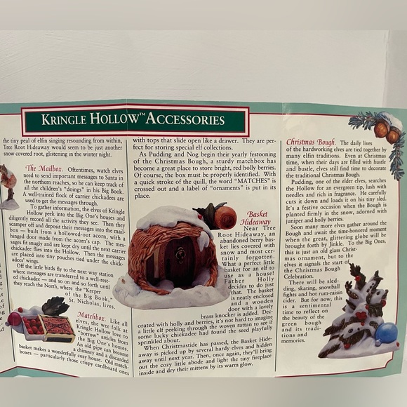 Schmid, David Wenzel, Hidden Kingdom, Kringle Hollow 1992, 12 piece set - Picture 12 of 14